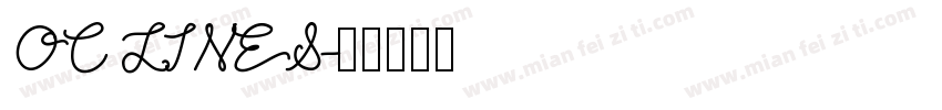 OC LINES字体转换